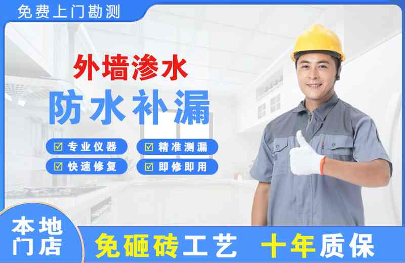 新河外墙渗水维修